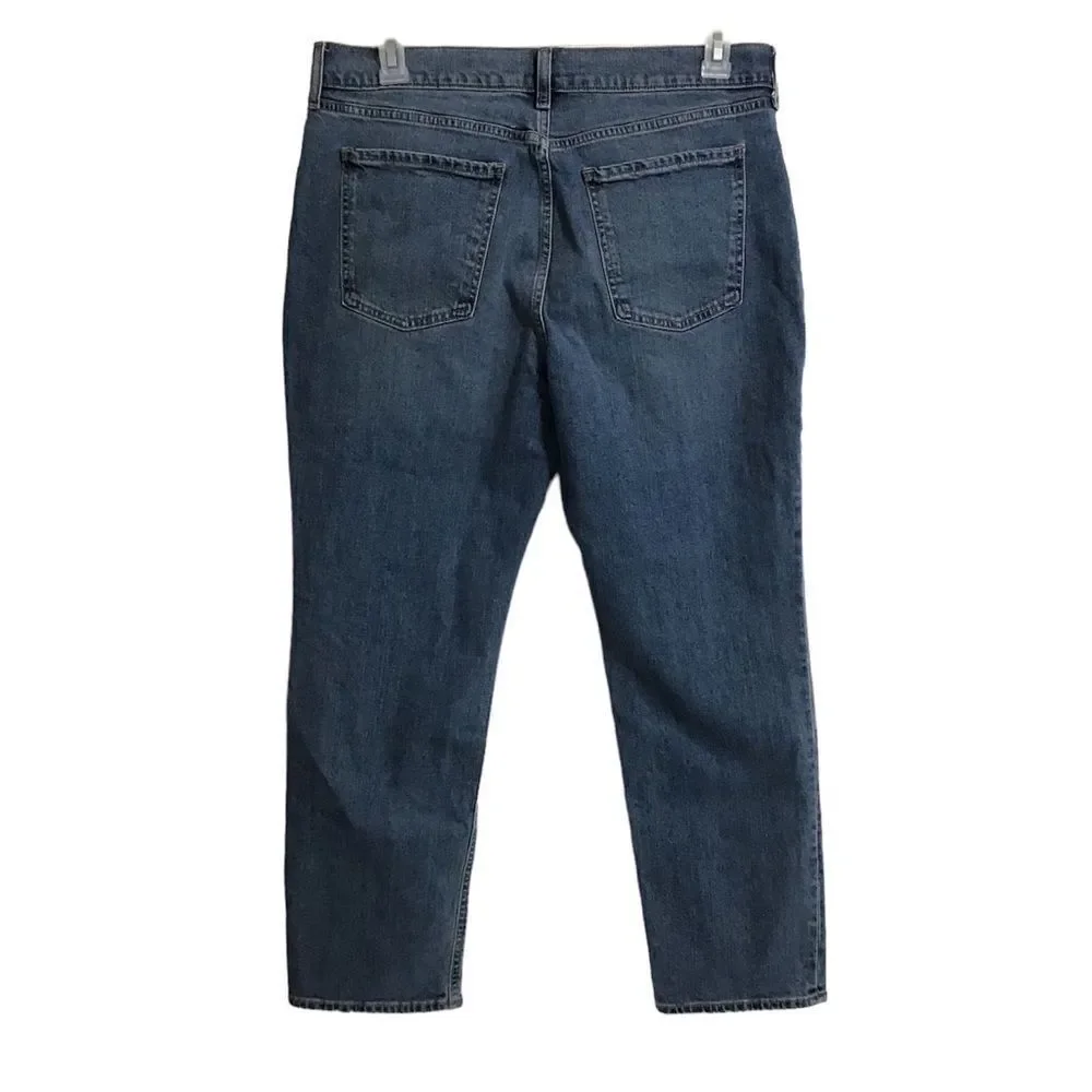 Old Navy Denim Mid Rise Boy Friend Jeans Size 12